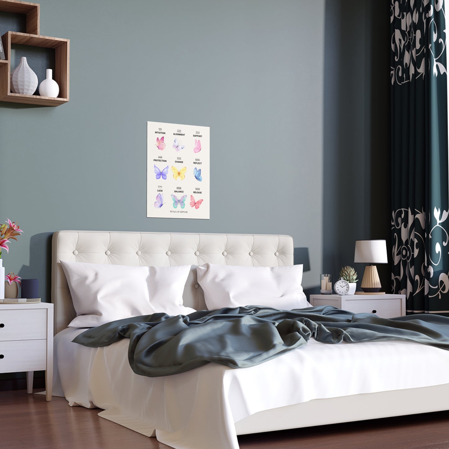 Angel Numbers Butterfly poster