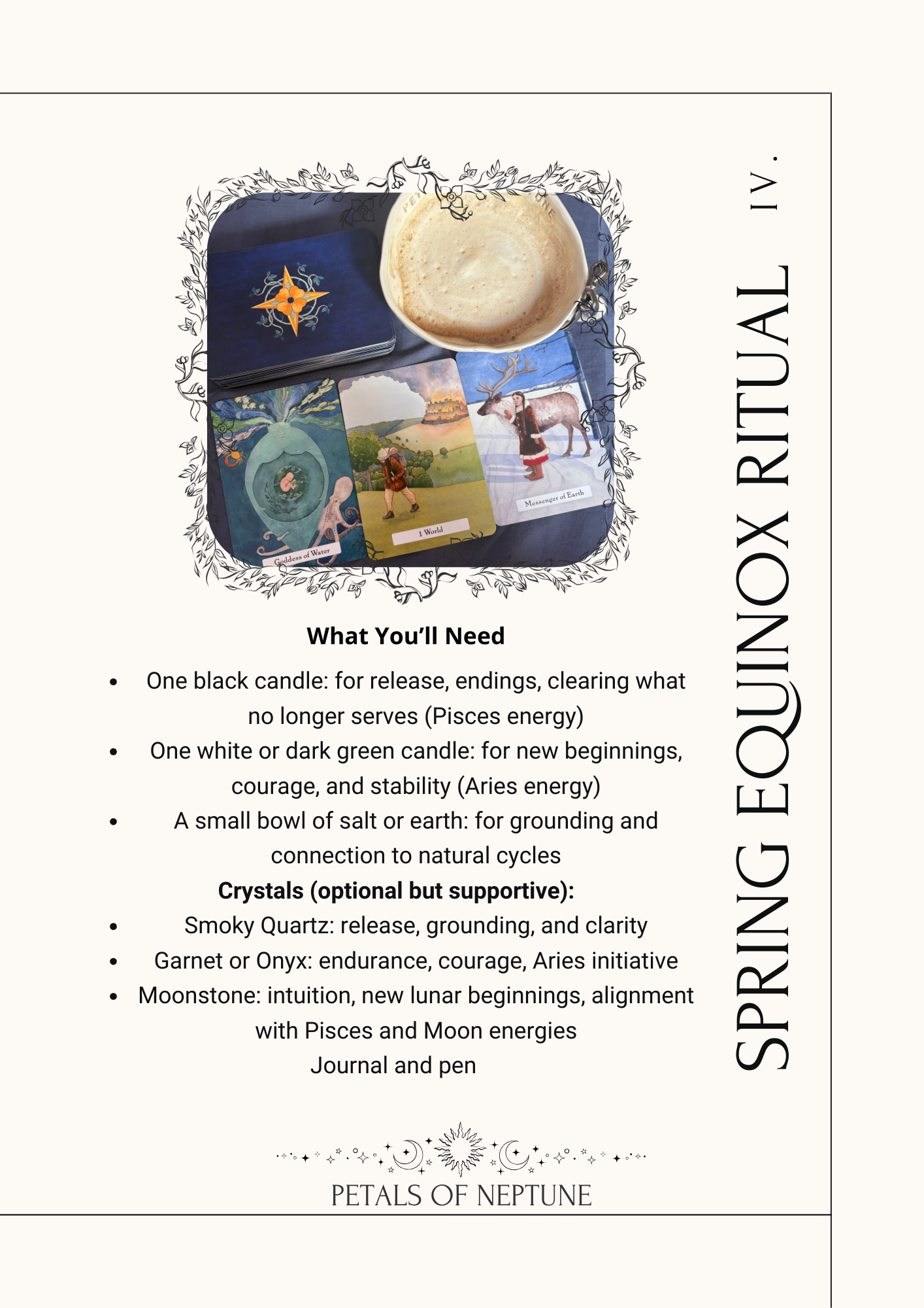 Spring Equinox workbook 2026